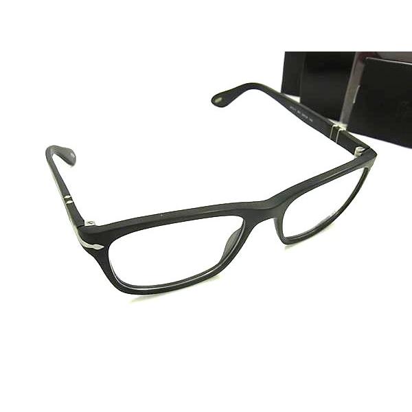 ■極美品■  Persol ペルソール  3012-V 900 メガネ 眼鏡 レディース メンズ ブ...