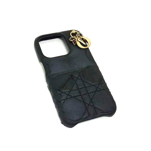 ChristianDior クリスチャンディオール レディディオール カナージュ レザー iPhon...