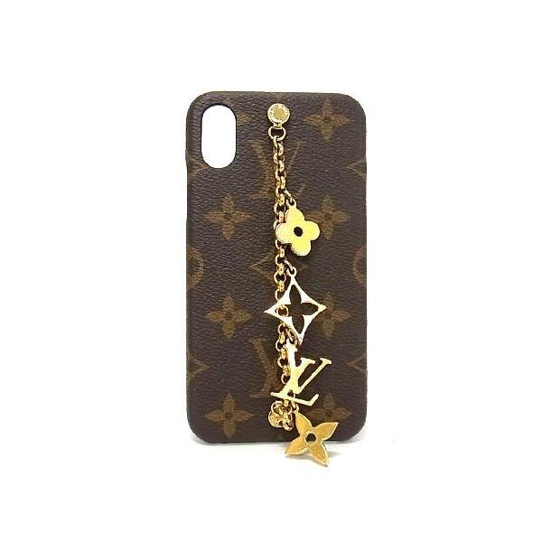 ■美品■ LOUIS VUITTON ルイヴィトン M63899 モノグラム iPhoneバンパー ...