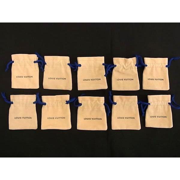 ■新品同様〜■ LOUIS VUITTON ルイヴィトン コットン 保存袋 巾着 W 約6cm H ...