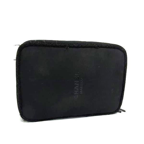 CHANEL シャネル ナイロン メイクポーチ 化粧ポーチ マルチポーチ マルチケース 小物入れ レ...