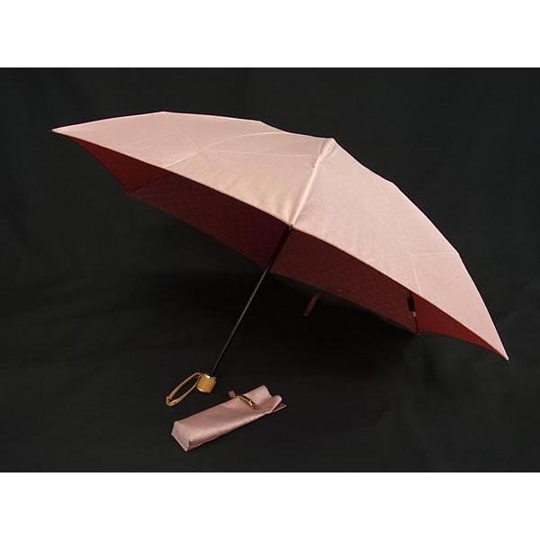 ■美品■ CELINE セリーヌ Cマカダム 3段折り 折り畳み傘 雨傘 高級傘 アンブレラ 雨具 ...