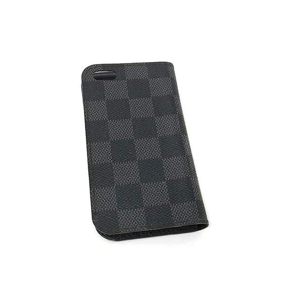 LOUIS VUITTON ルイヴィトン N61216 ダミエグラフィット フォリオ iPhone ...