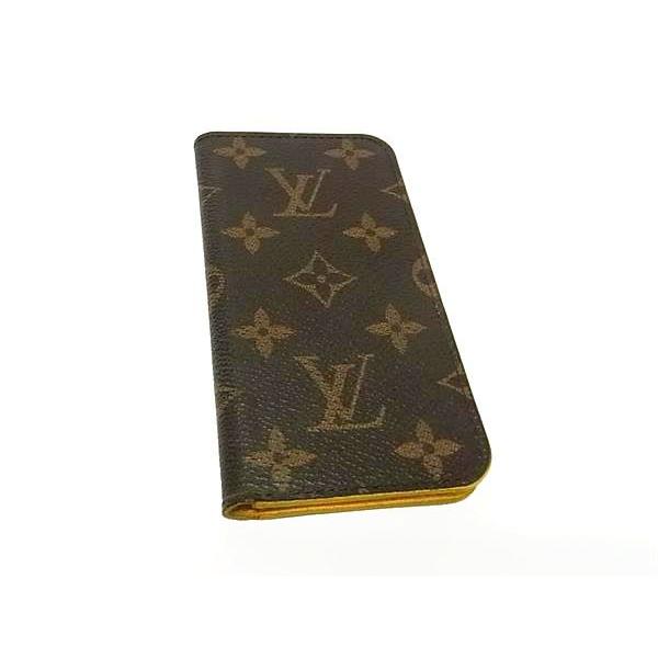 LOUIS VUITTON ルイヴィトン M61908 モノグラム フォリオ iPhone7/8/S...