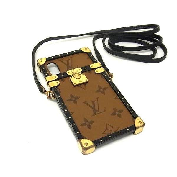 LOUIS VUITTON ルイヴィトン M62619 モノグラムリバース アイトランク iPhon...