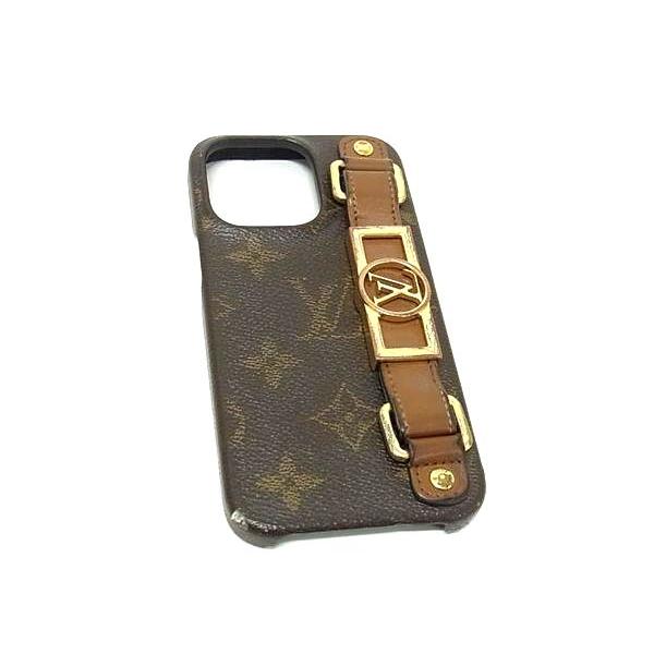 LOUIS VUITTON ルイヴィトン M81214 モノグラム バンパー ドーフィーヌ iPho...