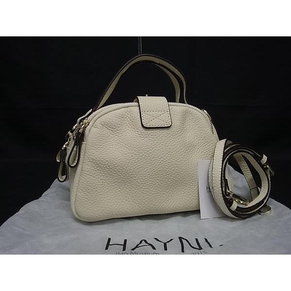 ■新品■未使用■ HAYNI ヘイニ ベイビーロシェ レザー 2WAY クロスボディ ハンドバッグ ...