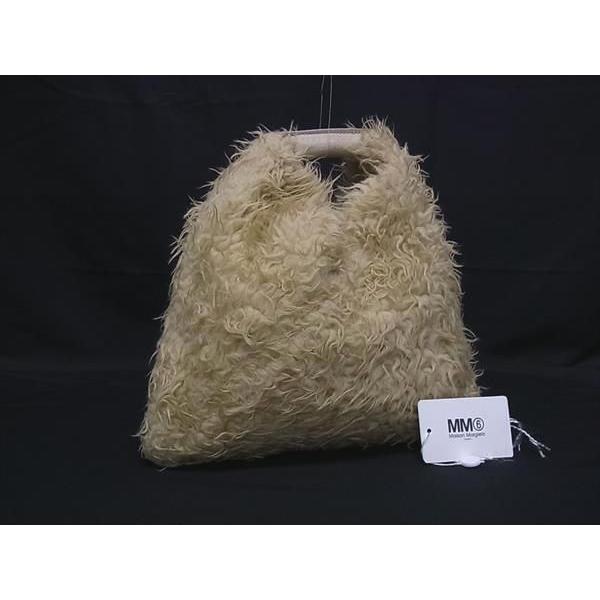 ■美品■ MM6 Maison エムエムシックス メゾン マルジェラ ミニ ジャパニーズ ファー ハ...