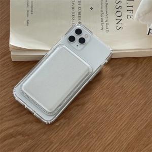 スマホ カードケース 貼り付け 薄型 無地 メ...の詳細画像3