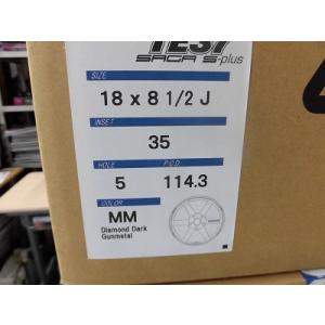 RAYS 【在庫あり】CE28N-plus 18インチ8.5J＋45 5H100 SZ 4本 : YR