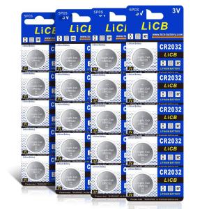 ボタン電池 水銀ゼロシリーズ 20個入 CR2032 コイン形