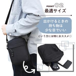 ショルダーバッグ メンズ 小さい レディース ...の詳細画像4