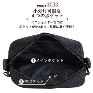 ショルダーバッグ メンズ 小さい レディース ...の詳細画像5