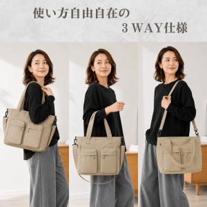 ショルダーバッグ トートバッグ レディース 3...の詳細画像5