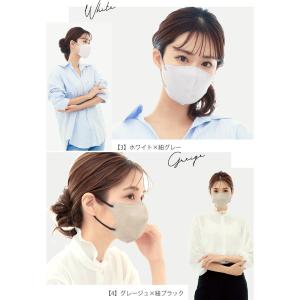 3Dマスク バイカラーマスク3Dマスク 立体マ...の詳細画像3