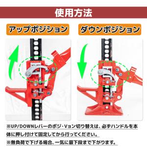 タイガージャッキ ハイリフトジャッキ ファーム...の詳細画像3