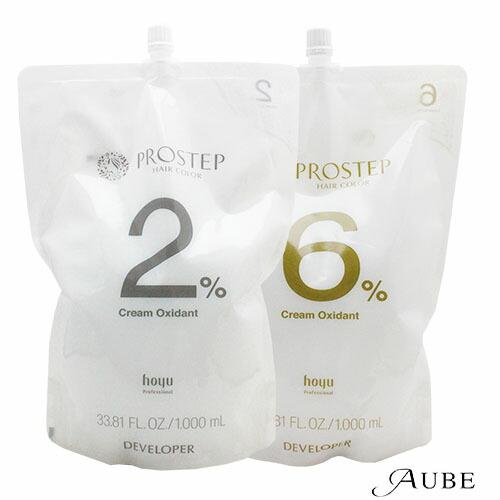 ホーユー プロステップ クリームオキシダン 1000ml 2剤【宅急便対応】