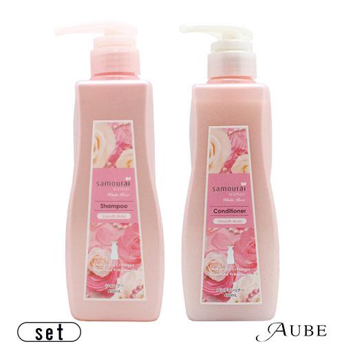 【SPRジャパン】サムライウーマン ホワイトローズ シャンプー スムースモイスト 450ml　コンデ...