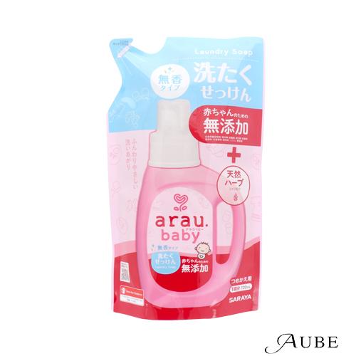 サラヤ アラウベビー 洗たくせっけん 無香タイプ 720ml 詰め替え【ドラッグストア】【宅急便対応...