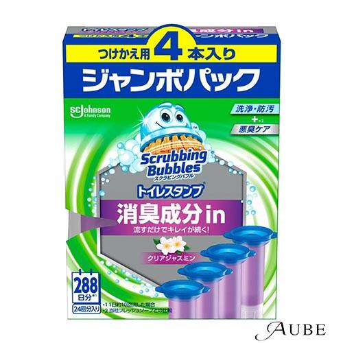 ジョンソン スクラビングバブル トイレスタンプ 消臭成分in クリアジャスミンの香り 詰め替え用 3...