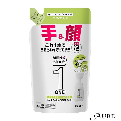 花王 メンズビオレ ONE 泡ハンドソープ＆洗顔料 つめかえ用 200ml【ドラッグストア】【ゆうパ...