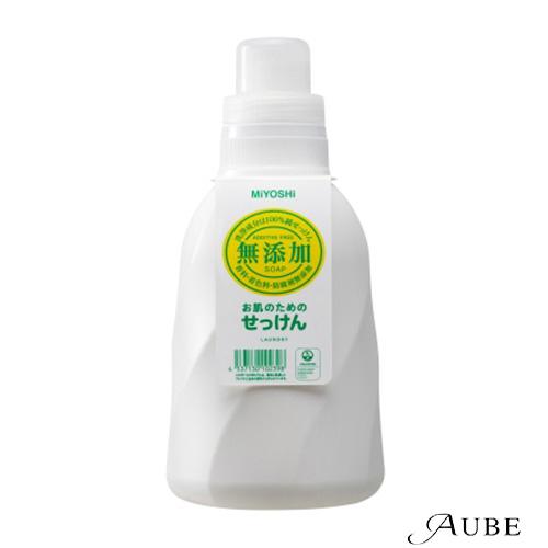 ミヨシ石鹸 無添加 お肌のための洗濯用 液体せっけん ボトル 1100ml【ドラッグストア】【宅急便...
