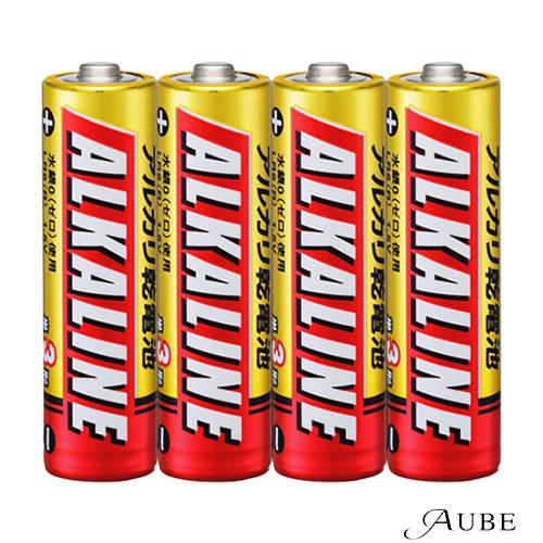 三菱電機 アルカリ乾電池 単3×4本パック LR6R/4S【ドラッグストア】【宅急便コンパクト対応】