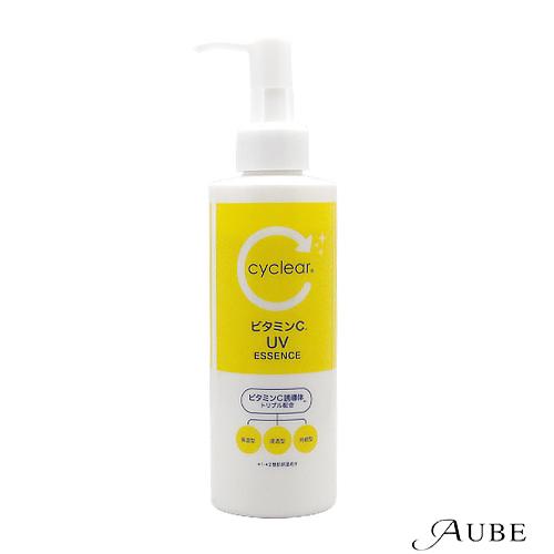 熊野油脂 サイクリア cyclear ビタミンC ライトアップ UVエッセンス ポンプ 180ml【...
