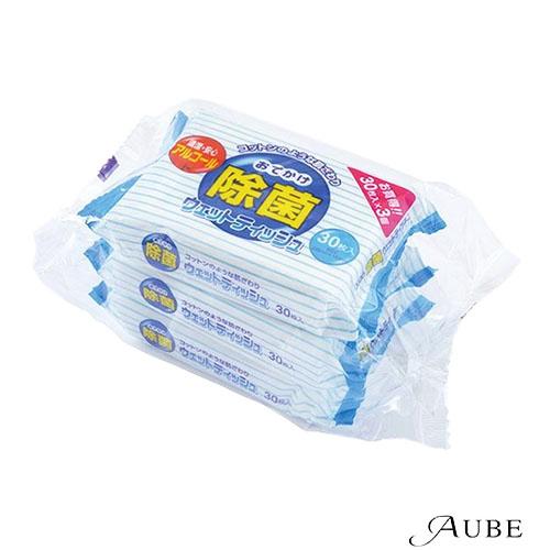 Life-do.Plus 除菌 おでかけウエットティッシュ 30枚×3P【ドラッグストア】【宅急便対...