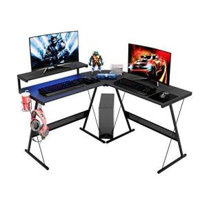 DOMY HOME L字デスク パソコンデスク ゲーミングデスク オフィスデスク PCデスク デスク L字型 ワークデスク オフ?