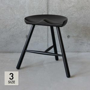 Wener ワーナー シューメーカーチェア オールブラック No.42 No.49 No.59 正規品 Shoemaker chair iroko wood スツール 屋外対応