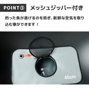 釣り バッカン フィッシングバッグ 魚 バケツ...の詳細画像3
