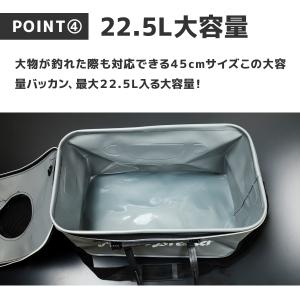釣り バッカン フィッシングバッグ 魚 バケツ...の詳細画像4