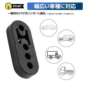 マフラーハンガー マフラーブッシュ 強化 吊り...の詳細画像3