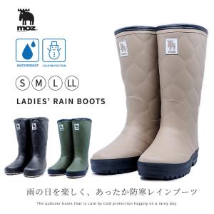 moz sweden レディース 防水 防寒 レインブーツ スノーブーツ