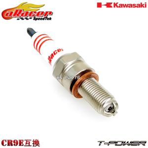 [3電極チップ]aRacer T-PowerイリジウムプラグCR9E相当 カワサキ92070-1145/92070-1264/J4520-U27ETR/U27ESR-N/U27ESR-N/U27ETR/U27ETR互換｜ys-parts-jp