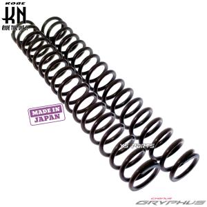 完全国内生産 国産ローダウンフロントフォークスプリング 30mm