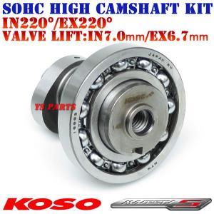 シグナスX　2型〜5型　シリンダーヘッド　カム　ロッカーアーム付き ys-parts-jp_wf-hc-245-nxc125-1