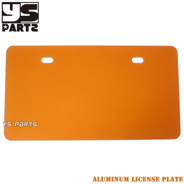 復刻 アルミライセンスプレート橙KLX230S/KLX250/DトラッカーX/ニンジャ250R/ニン...
