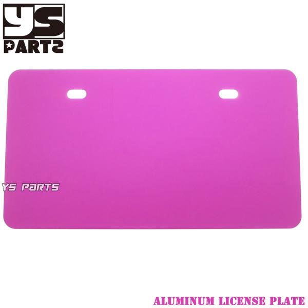 復刻 アルミライセンスプレート ピンク KLX230S/KLX250/DトラッカーX/ニンジャ250...