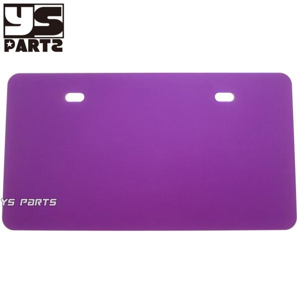 復刻 アルミライセンスプレート紫エアロックス155/AEROX155/FZS-FI/FZ-X/FZ2...