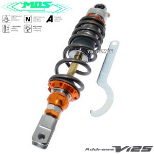アドレス　V125g MOSリアショック　社外　サスペンション NEWモデル アドレスV125G CF46A CF4EA アドレスV125S CF4MA リア