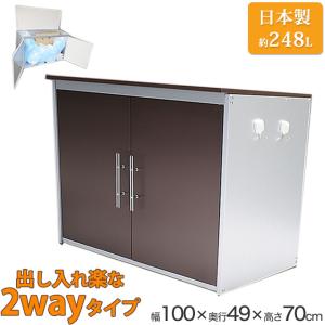 中古】業務用 ダストコンテナ ゴミ コンテナボックス スチール製 吊り 