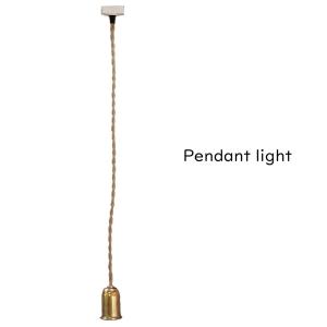 真鍮ペンダントライト E26用 60cm ペンダントライト ペンダントランプ ペンダント照明 吊下げ照明 天井照明照明 照明器具 裸電球 真鍮｜ys-prism