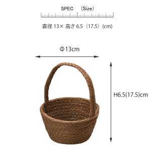 ワンハンドルギフトバスケット かご カゴ 籠 ...の詳細画像5