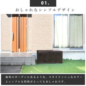 屋外収納ストッカー 屋外収納庫 屋外用物置 収...の詳細画像4