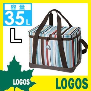 クーラーバッグ ロゴス LOGOS ストライプクーラーL ク...