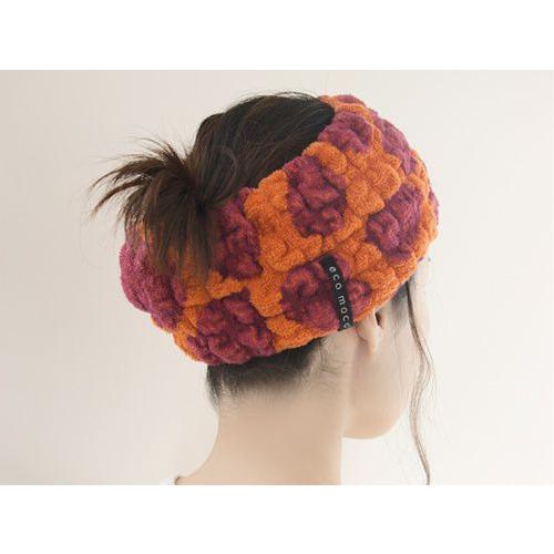 エコモコアニマル タオルヘアーバンド 今治タオル ヘアバンド ヘアアクセサリー ヘアアクセ ネックウ...