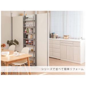 突っ張りパーテーション 間仕切り専用 幅90c...の詳細画像1