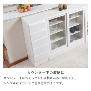 日本製 天然木桐 カウンター下シリーズ 幅30...の詳細画像3